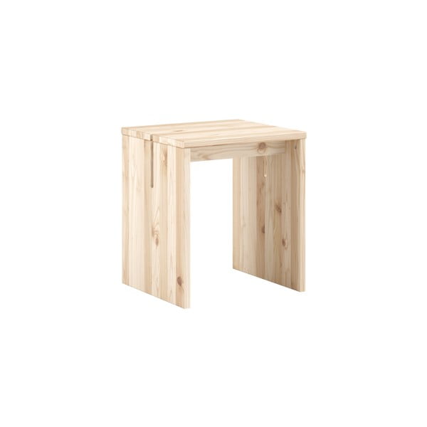 Scaun tip taburet în culoare naturală din lemn de pin Join-In – Karup Design