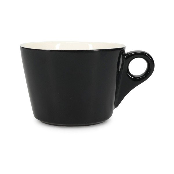 Ceașcă neagră pentru latte din porțelan 280 ml Barista – BonBistro