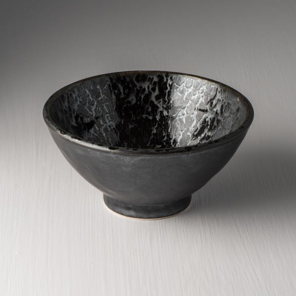 Bol Made In Japan Black Pearl, ⌀ 16 cm, negru