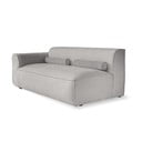 Modul pentru canapea gri deschis (cu colț pe partea stângă ) Flex Felix – Miuform