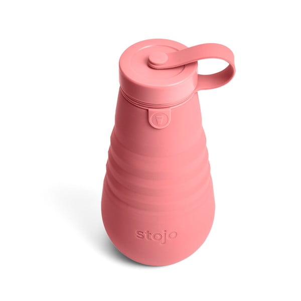 Sticlă pliabilă Bottle Berry, 590 ml, roz-portocaliu-image-2