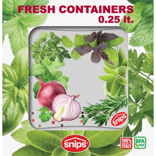 Set 3 caserole pentru mâncare Snips Classic, 0,25 l-image-4