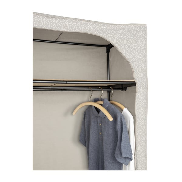 Șifonier bej din material textil 90x160 cm Balance – Wenko-image-1