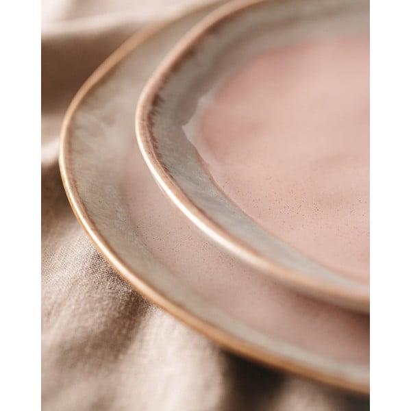 Serviciu de masă 18 buc. din gresie Belford – Hermia-image-2