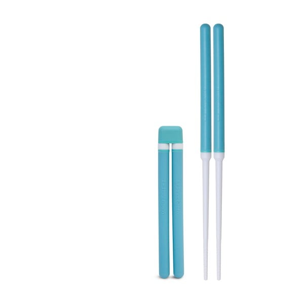 Cutie sushi cu bețe albastre Monbento-image-1