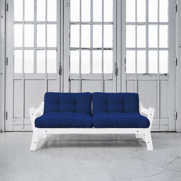 Canapea extensibilă Karup Step White/Royal-image-1