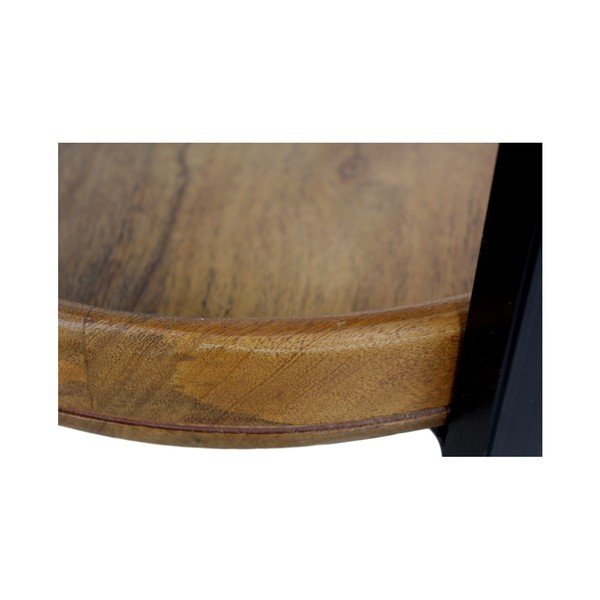 Măsuță din lemn de mango HSM collection Ediash, Ø 35 cm-image-1