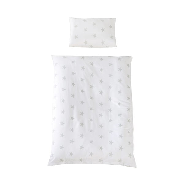 Lenjerie de pat pentru copii din bumbac pentru pătuț 100x135 cm Little stars – Roba