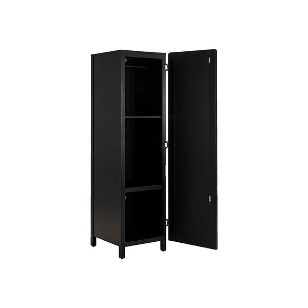 Dulap dressing din lemn Leitmotiv Galant, negru-image-2