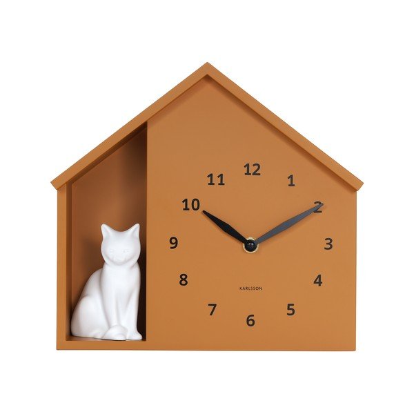 Ceas de perete Sitting Cat – Karlsson