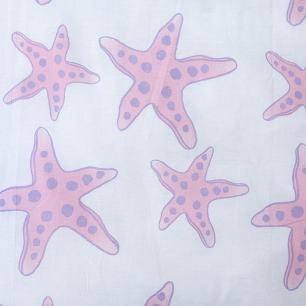 Lenjerie de pat pentru copii din bumbac pentru pat de o persoană 140x200 cm Ariela "Pink" – Jerry Fabrics-image-4