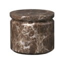 Cutie de depozitare din marmură Blomus Marble, ø 9 cm, maro