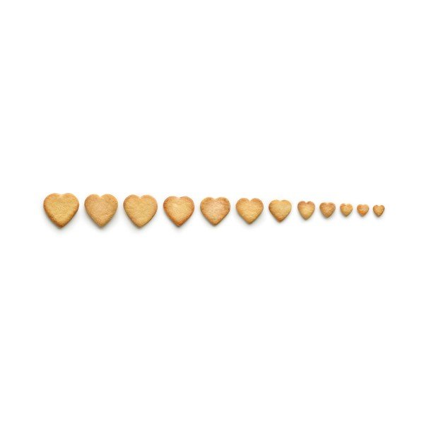 Formă de fursecuri Lékué Hearts, roșu-image-4