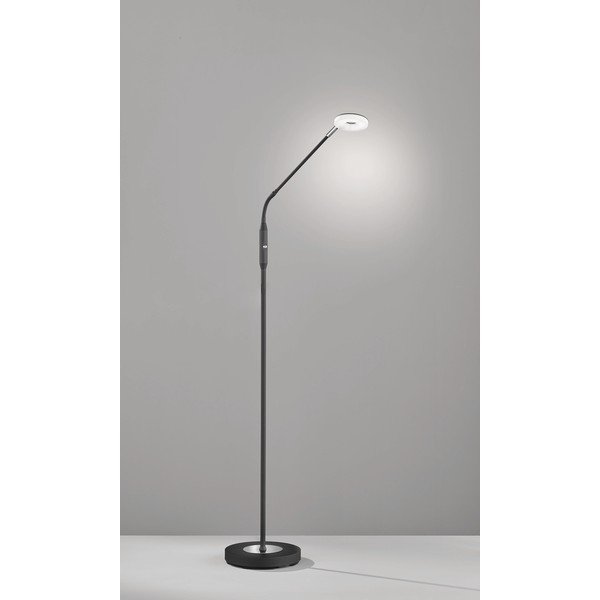 Lampadar negru LED cu intensitate reglabilă (înălțime 150 cm) Dent – Fischer & Honsel-image-1