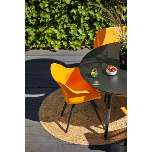 Masă de grădină Hartman Sophie, ø 128 cm, negru-image-3