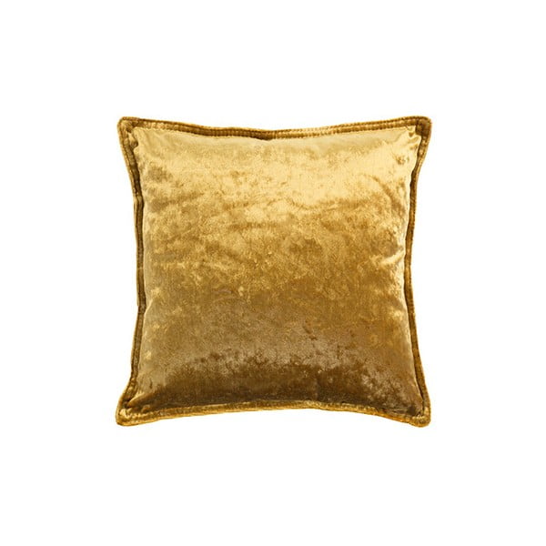 Pernă White Label Tess, 45 x 45 cm, auriu