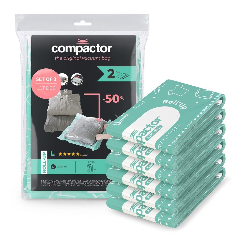 Saci de vidat 6 buc. Roll-Up – Compactor