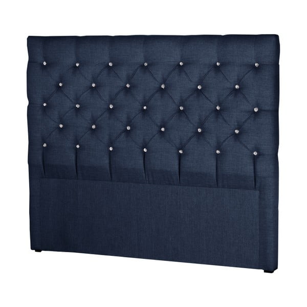 Tăblie pentru pat Stella Cadente Maison Pegaz, 140 x 118 cm, albastru închis