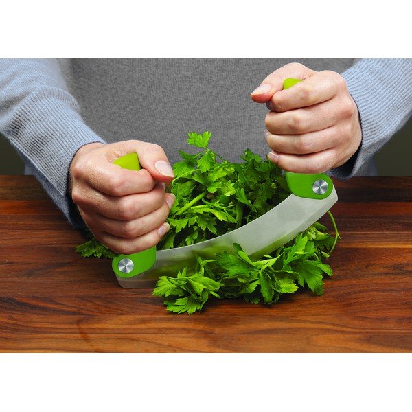 Tăietor de verdeață Joseph Joseph Mezzaluna, verde-image-1
