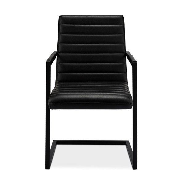Scaune de dining negre 2 buc. Fanny – Furnhouse-image-1