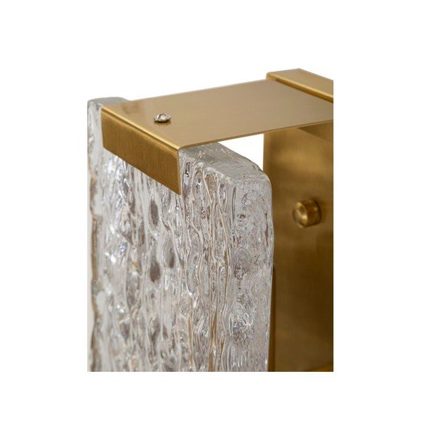 Aplică de perete aurie din sticlă Oblin – Mauro Ferretti-image-4