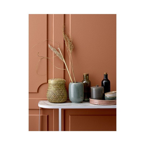 Sticlă cu dop din plută Bloomingville, verde-image-2