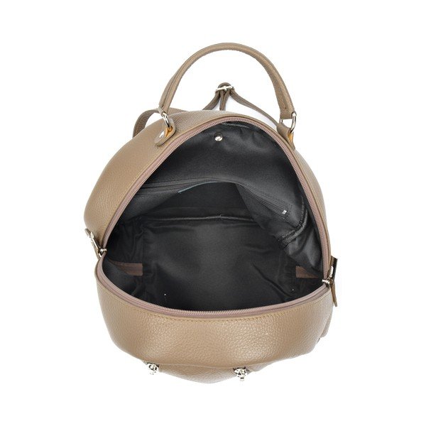 Rucsac din piele Isabella Rhea Gallo Cerelia, bej-image-3