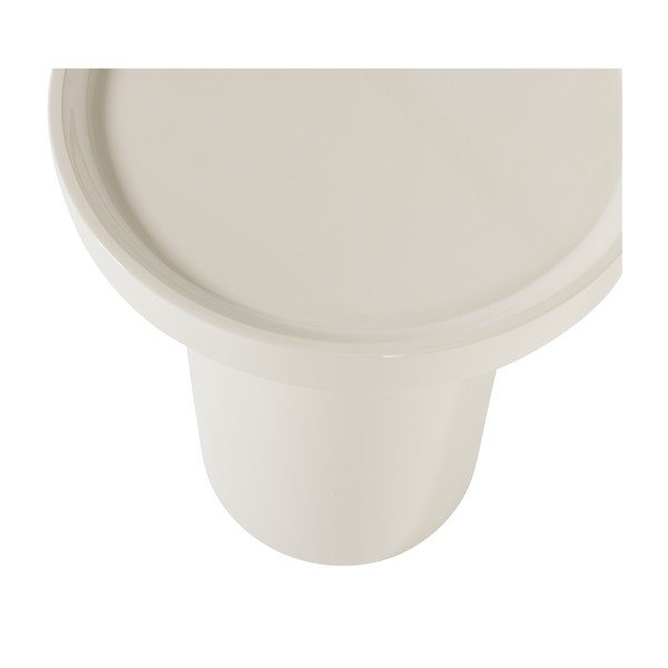 Măsuță auxiliară rotundă cu aspect lucios ø 40 cm Veluna – WOOOD-image-2