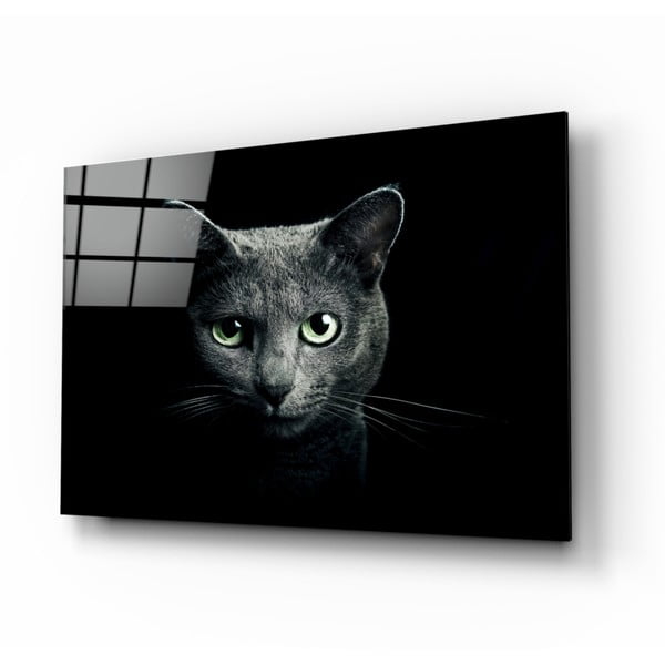 Tablou din sticlă Insigne Cat, 110 x 70 cm