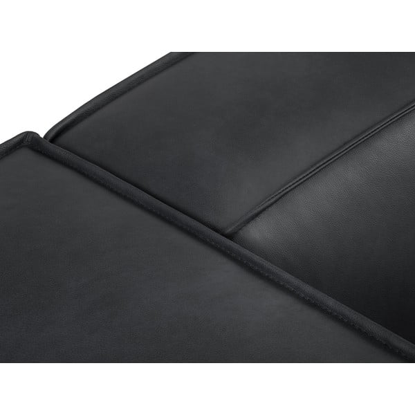 Colțar albastru închis cu tapițerie din piele (cu colț variabil) Madame – Windsor & Co Sofas-image-4