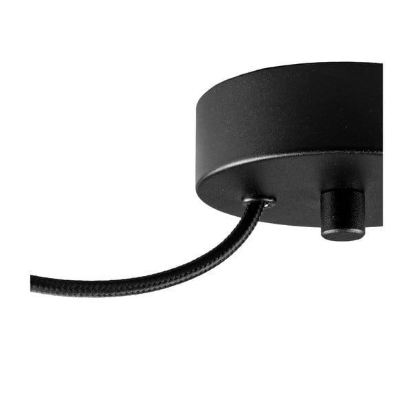 Lustră cu trei brațe și manșon negru Sotto Luce TSUKI, alb-image-1