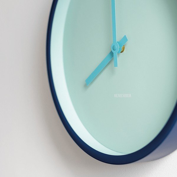 Ceas de perete ø 30 cm Aqua - Remember-image-2