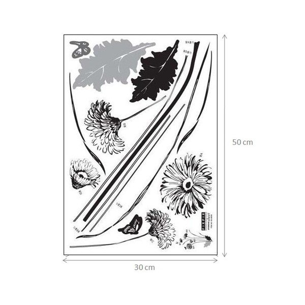 Autocolant Ambiance Chrysanthemum-image-2