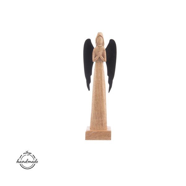 Statuetă din lemn (înălțime 27 cm) Angel – Orion-image-4