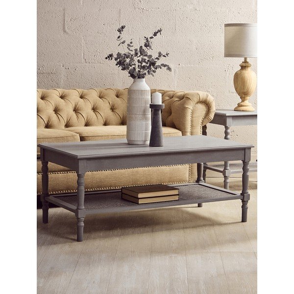 Măsuță de cafea gri 60x120 cm Heritage – Premier Housewares-image-4
