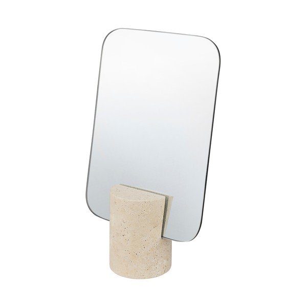 Oglindă cosmetică 18x30 cm Travertine – Mette Ditmer Denmark