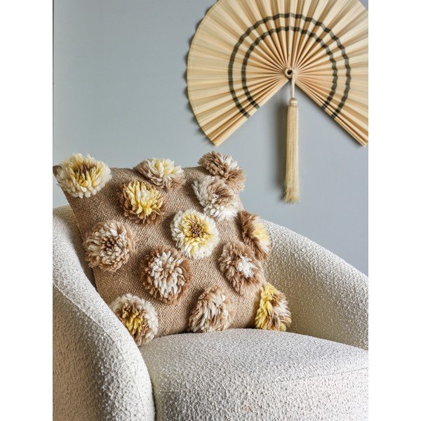 Pernă decorativă din amestesc de lână 50x50 cm Somma – Bloomingville-image-1