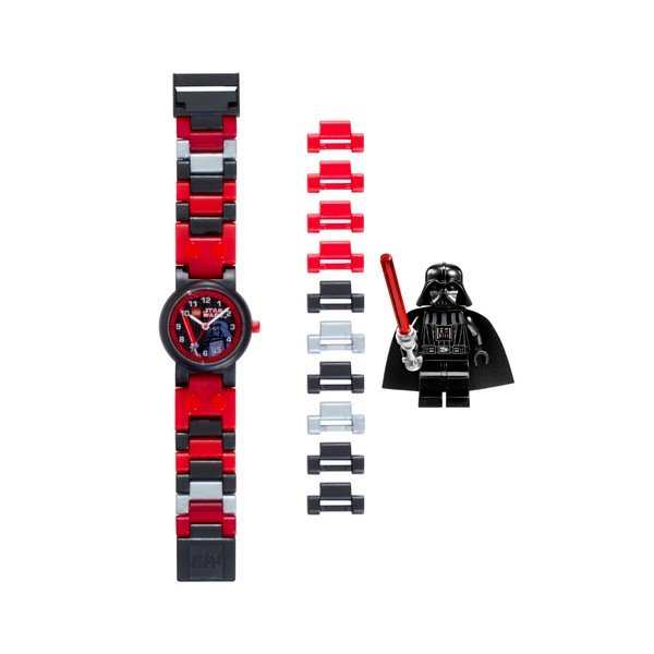 Ceas de mână cu figurină LEGO® Star Wars Darth Vader-image-3