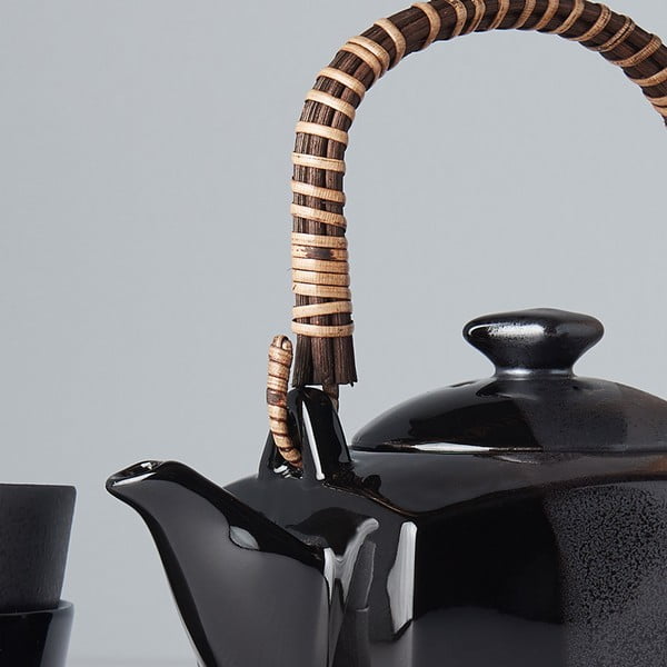Set ceai MIJ Gunmetal, negru-image-1