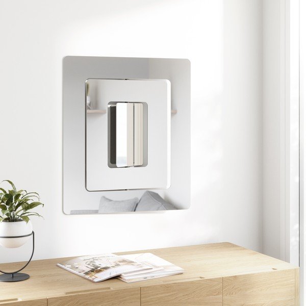 Oglindă de perete 54x64 cm Echo – Umbra-image-1