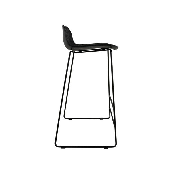 Scaun de bar Canett Paris, negru-image-1