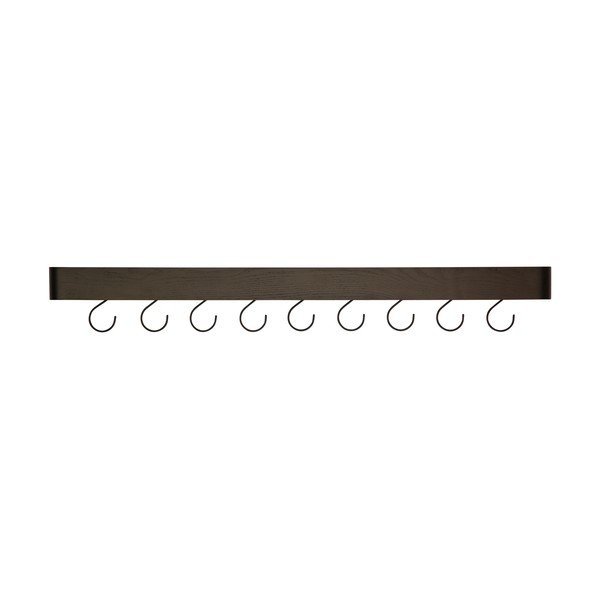Cuier de perete în culoare naturală închisă cu raft cu aspect de lemn de frasin 120 cm Protopia – DAN-FORM Denmark-image-1