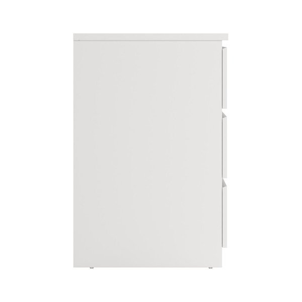 Comodă albă 77x76x50 cm Naia – Tvilum-image-4