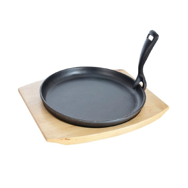 Tigaie tip grill cu mâner reglabil din fontă ø 22 cm LITINA – Orion