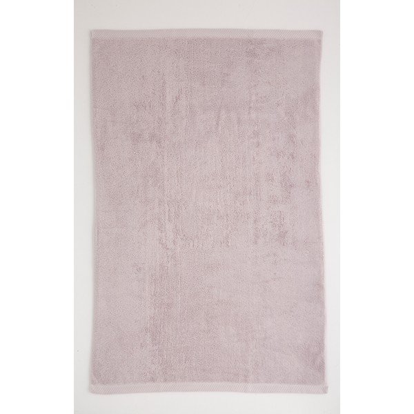 Prosop din bumbac El Delfin Lisa Coral, 50 x 100 cm, gri deschis-image-1