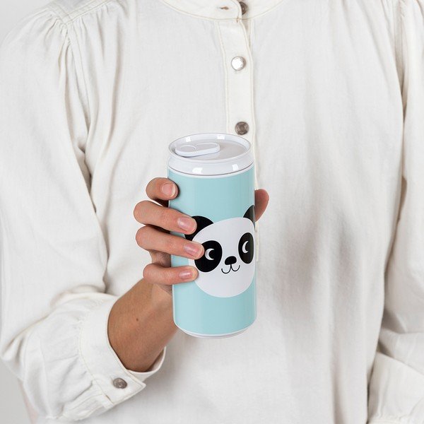 Sticlă pentru copii din bioplastic 330 ml Miko the Panda – Rex London-image-3