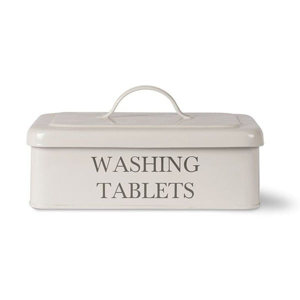Cutie pentru capsule detergent mașina de spălat vase Garden Trading Washing Tablet, alb