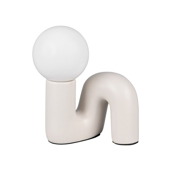 Veioză fildeș din ceramică (înălțime 21,5 cm) Quinn – Reality