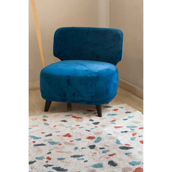 Covor crem lavabil/țesut manual din bumbac 140x200 cm Terrazzo Marble – Lorena Canals-image-3