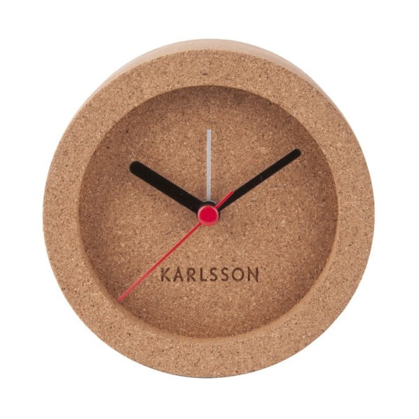 Ceas de masă deșteptător din plută Karlsson Tom